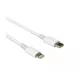 S-BOX Kabl Lightning na USB-C, 1m (Bela)