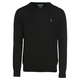 POLO RALPH LAUREN Majica z dolgimi rokavi SF CN PP-LONG SLEEVE-SWEATER, črna
