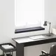 vidaXL Okenski nadstrešek Antracit z lesnim vzorcem 100 x 20 x 4,5 cm