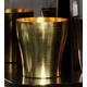 Casa Padrino luxury copper champagne cooler gold A 18 x H. 19 cm - Round wine cooler - Sparkling wine cooler - Gastronomy accessories - Restaurant accessories - Hotel accessories - Luxury quality