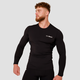 GymBeam Kompresijska majica z dolgimi rokavi High Black