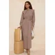 Trendyol Modest Ženska haljina Tctss26Eb00001, Bež