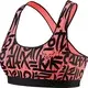 Ženski modrček Dynafit ALPINE GRAPHIC BRA, ultra koralna barva (S)