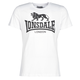 Lonsdale Majice s kratkimi rokavi LOGO Bela