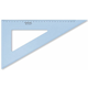 STAEDTLER trikotnik, 31 cm, 60/30°, transparentno moder