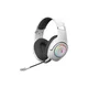 A4 TECH GR270 Bloody 7.1 Virtual Surround 3-IN-ONE RGB Gaming Wireless + wired bele slušalice