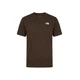THE NORTH FACE Majica Evolution Simple Dome temno rjava
