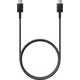 EP-DA705BBE Samsung USB-C/USB-C Podatkovni Kabel 3A 1m Črn (Poškodena Embalaža)