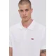 LEVIS ® Majica Housemark Polo  ognjeno rdeča / bela