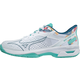 Ženske tenisice Mizuno Wave Exceed Tour 5 CC - white/turquoise/moroccanblue