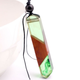 Ogrlica Green Resin - Zelena KP5310