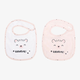 Kikka Boo Portikle od frotira set 2 kom Bear with Me Pink ( KKB14065 )