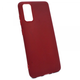 WHB Maska za Samsung Galaxy S21 Plus, silikonska, mat bordo