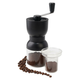 FOREVER Ročni mlinček za kavo h21,2cm/črn/abs, keramika