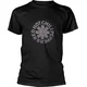 Red Hot Chili Peppers Classic Asterisk Logo (Hi-Build) Black XL Majica