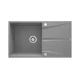 Deante ZRC_S11A - Kuhinjski sudoper CORIO 50x86 cm granit/metalno siva