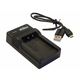 polnilec za baterijo Canon LP-E6, MicroUSB