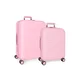 PEPE JEANS ABS Set kofera 2/1 - light pink ( 76.895.2C )