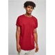 Long turnup t-shirt brick