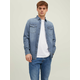 Jack&Jones Moška srajca JJESHERIDAN Slim Fit 12138115 Medium Blue Denim (Velikost S)
