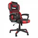 GENESIS gejmerska stolica Nitro 350 (Crvena/Crna) - NFG-1363 do 150 kg, Eko koža