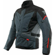 Dainese Tempest 3 D-Dry Ebony/Black/Lava Red 56 Tekstilna jakna