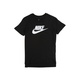 Nike Sportswear Majica Futara, crna / bijela
