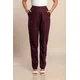 Plus size hlače, bordo