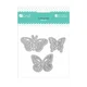 Rezalne šablone Butterfly Carnival - komplet 3 kosi (kovinska)