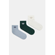 ADIDAS ORIGINALS Nogavice ecru / pastelno modra / temno zelena / bela