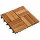 Pločice za decking 30 pcs Smeđa 30 x 30 cm Acacijsko drvo