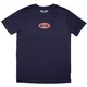 AC/DC Mini Oval Logo Navy Blue XL Majica