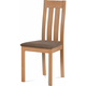 eoshop Jedilni stol, bukov masiv, barva bukve, blago pokrov rjav Poudarjanje las BC-2602 BUK3
