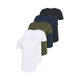 JACK & JONES Majica ENOA, zelena, modra, bela
