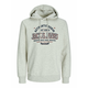 JACK & JONES Majica marine / vinsko rdeča / pegasto bela