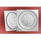 Podna rešetka 150x150/ fi 130mm crna ( 28800 )