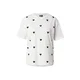 VERO MODA Majica VMMATTY črna / bela