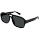 Gucci GG1342S 001 ONE SIZE (59) Črna/Siva