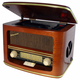 ROADSTAR MP3 radio sa drvenim kućištem HRA1500UEMP braon