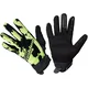 Cappa Racing Rukavice moto CLERMONT textilní krátké černé/fluo XL