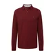 TOMMY HILFIGER Majica 1985 REGULAR LS POLO mornarska/rdeča/bordo/bela