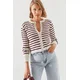 Bianco Lucci Striped Sweater