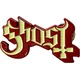 Ghost Logo Red Shadow Odznak 42 x 22 mm