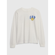 GAP Gap & Smiley Majica otroška 656285 Bela