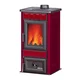 ALFA PLAM Peć na čvrsto gorivo Lara bordo