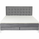 Meblo Trade Boxspring krevet Benito Star Grey 200x160 cm 200x160 cm