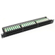 DATACOM Patch panel 19 UTP 48 ports CAT5E LSA 1U BK (6x8p)