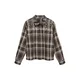 VERO MODA Bluza VMSANITA kremna/svetlo rjava/temno rjava/srebrna
