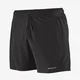 Patagonia Strider Pro kratke hlače, 5 in, črne (S)