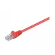 MicroConnect U/UTP CAT5e 15m rdeč PVC